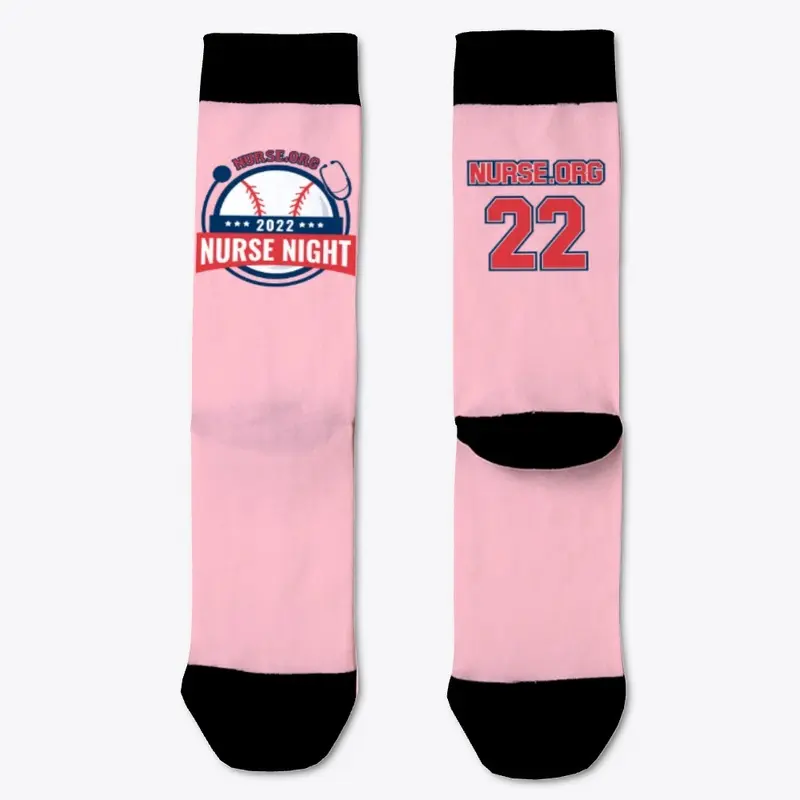 Socks 100% Polyester - 2022 Nurse Night